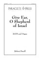 Give Ear O Shepherd of Israel SATB choral sheet music cover